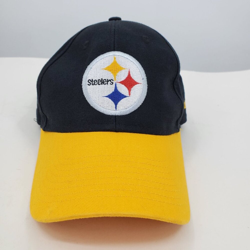 Reebok NFL Pittsburgh Steelers Black‎ and Yellow Baseball Cap Hat